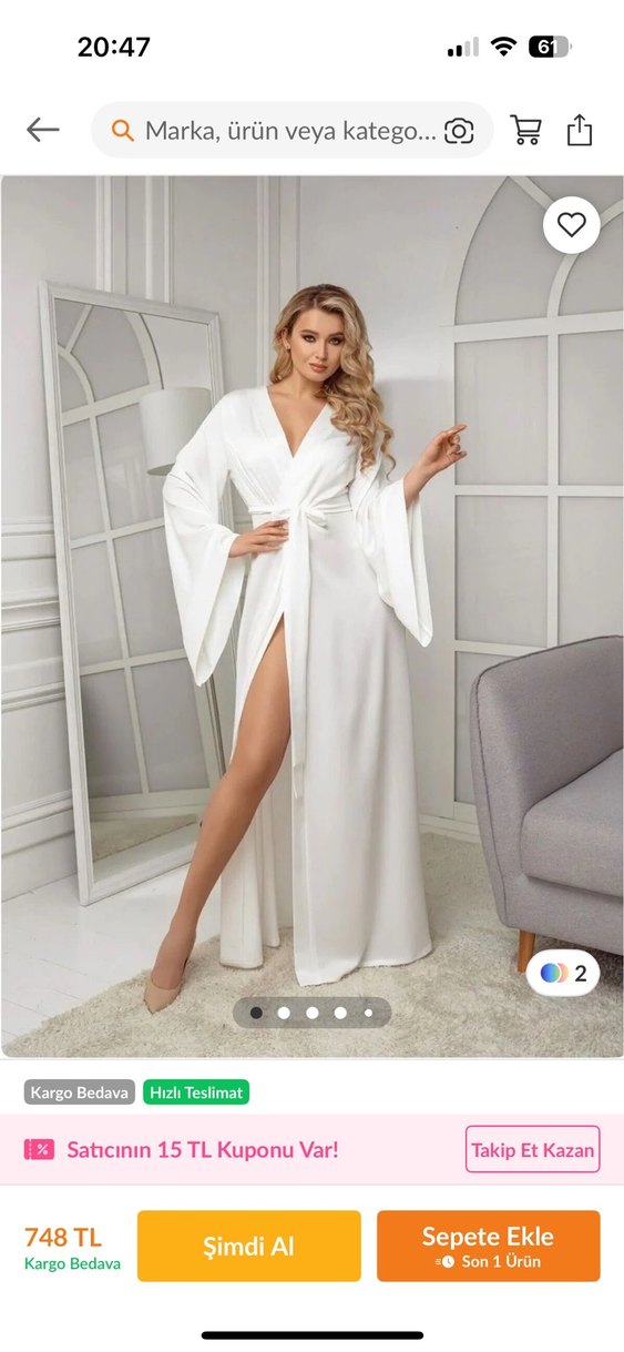 Saten Sabahlık - Görsel 3