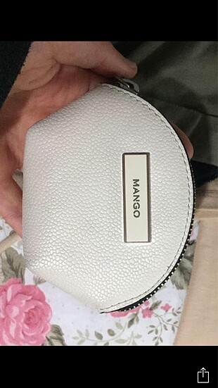  Beden beyaz Renk Mango bozuk para cüzdanı