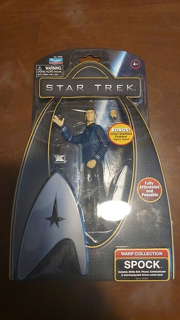 Star Trek Playmates KIRK Sıfır kutusu açılmamış 