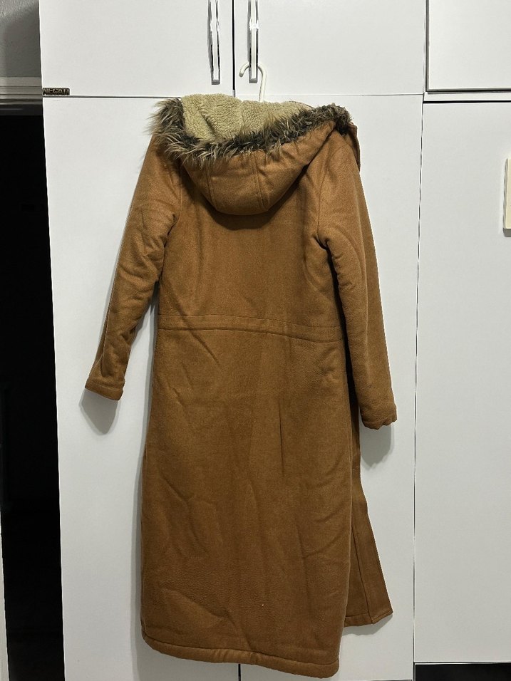 Uzun yünlü palto - Görsel 2