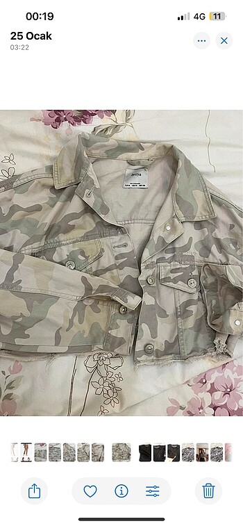 Bershka crop ceket
