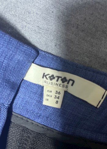 s Beden mavi Renk Mavi Denim Mini Etek