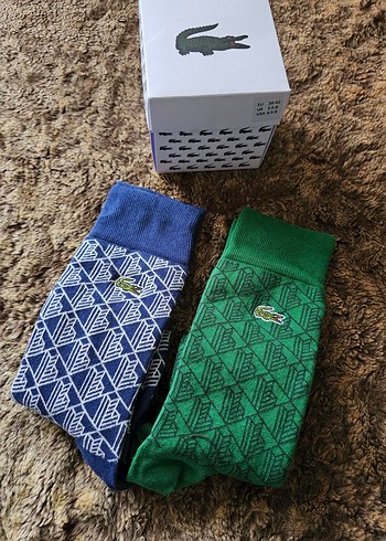 Lacoste Monogram Çorap - Görsel 2