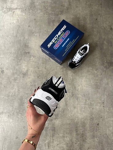 Skechers Skechers D'Lites-Biggest Fan Black White