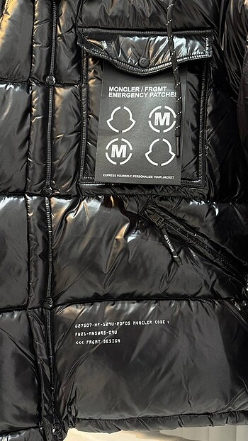 moncler kaz tüyü mont - Görsel 3