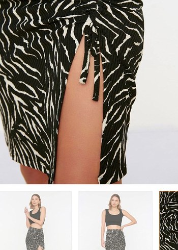 siyah jarse etek zebra - Görsel 3