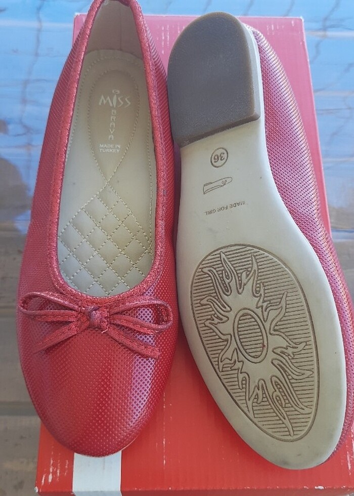 Ortopedik taban kız babet  - Görsel 3