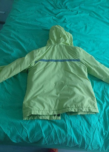 Sarı Fermuarlı Erkek Çocuk Ceketi - Görsel 4