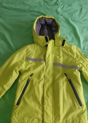 Sarı Fermuarlı Erkek Çocuk Ceketi - Görsel 2