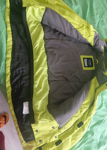 Sarı Fermuarlı Erkek Çocuk Ceketi - Görsel 6