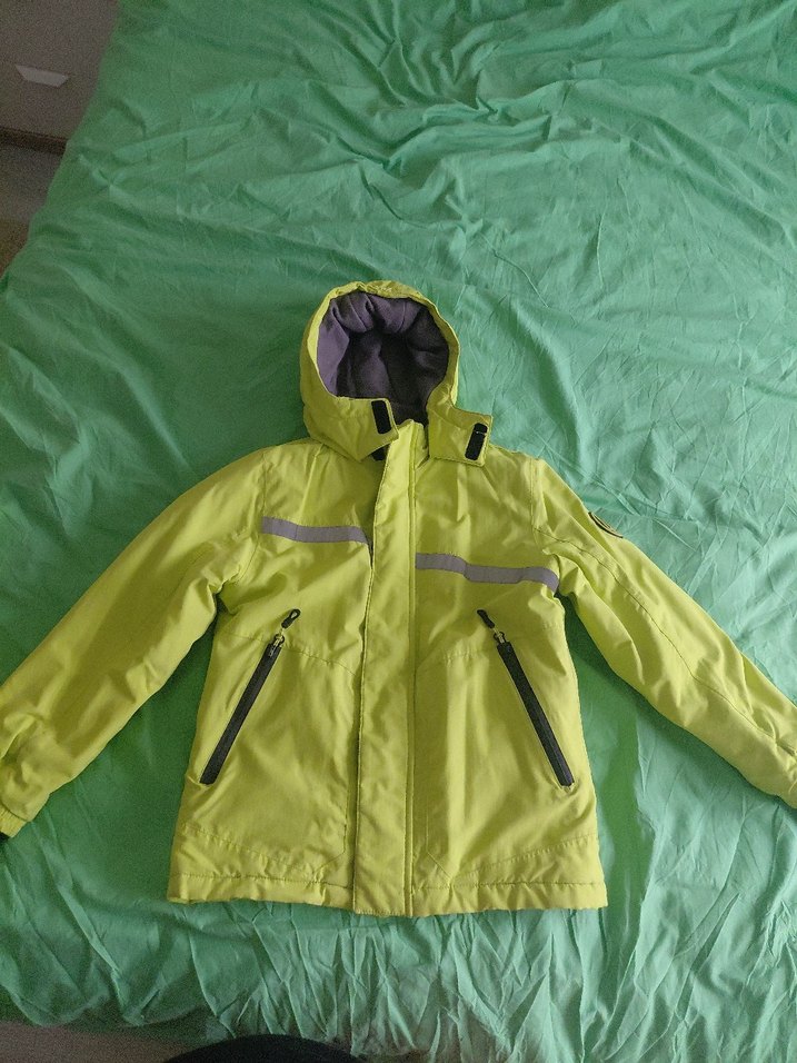 Sarı Fermuarlı Erkek Çocuk Ceketi - Görsel 3