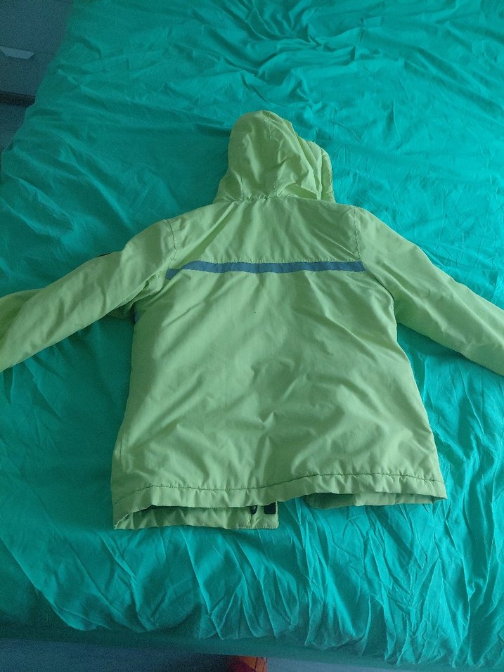 Sarı Fermuarlı Erkek Çocuk Ceketi - Görsel 4