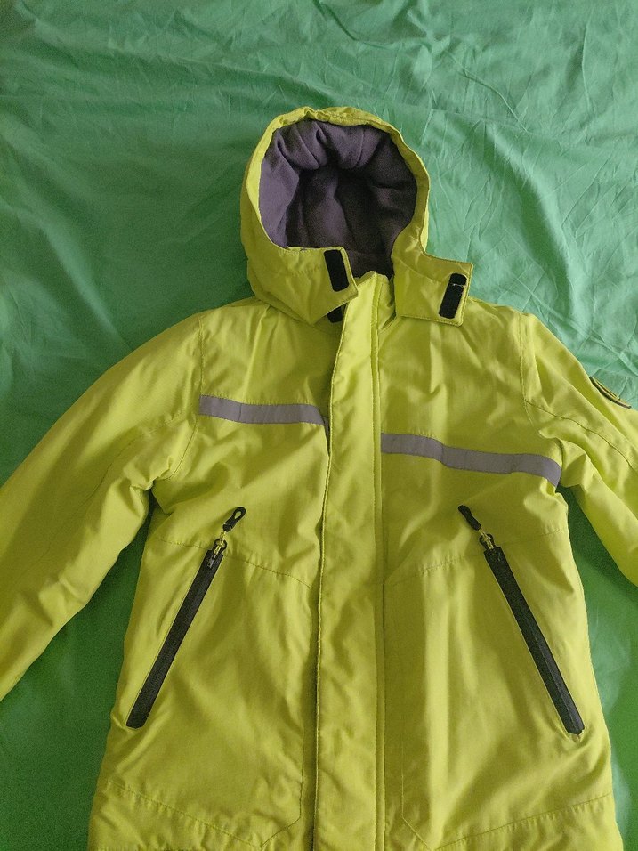 Sarı Fermuarlı Erkek Çocuk Ceketi - Görsel 2