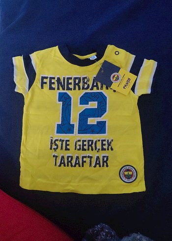 Erkek Çocuk Sarı Baskılı Kısa Kollu Tişört - Görsel 8