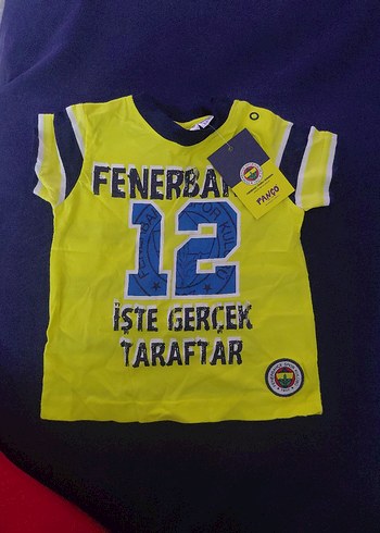 Erkek Çocuk Sarı Baskılı Kısa Kollu Tişört - Görsel 2