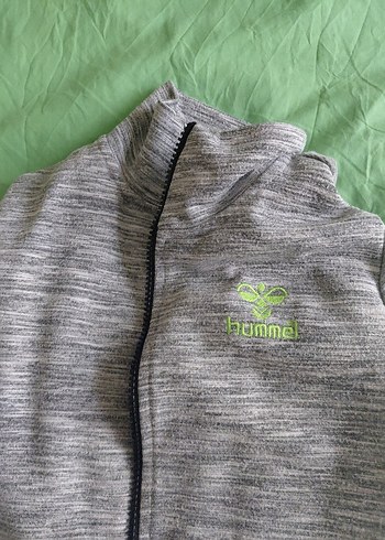 Erkek Gri Fermuarlı Sweatshirt - Görsel 5