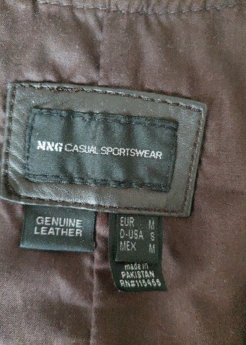 Kahverengi Deri Biker Kadın Yelek - Görsel 6