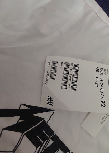 Erkek Çocuk Metallica Baskılı Beyaz Tişört - Görsel 2