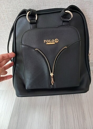 Polo sırt omuz çantası