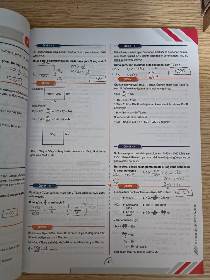 bilgi sarmal TYT Problemler Soru Bankası - Görsel 3