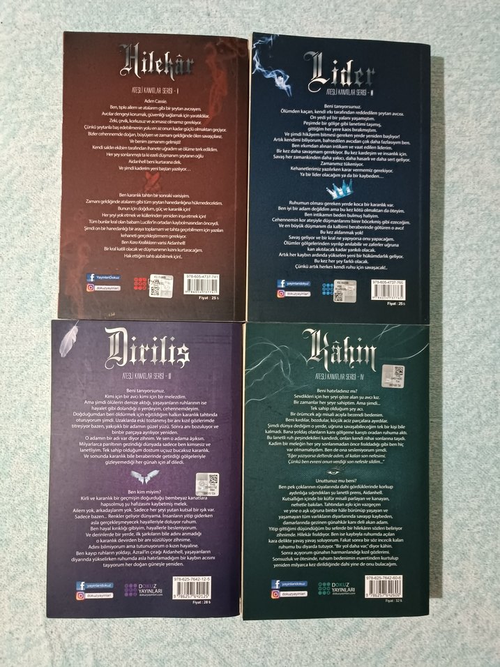 R.Gaye Önel ateşli kanatlar serisi Diriliş, Lider, Hilekâr Kahin - Görsel 2