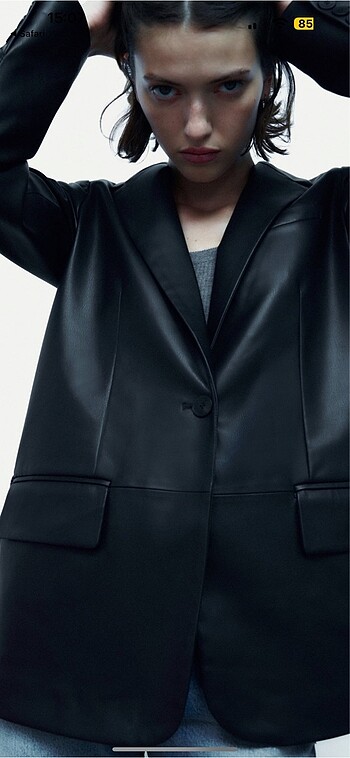 Zara Zara suni maskulen blazer ceket