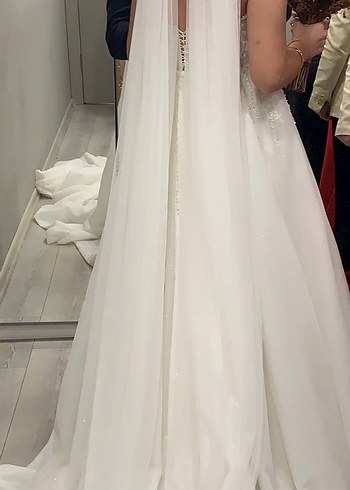 Straplez Denizkızı Gelinlik balık model - Görsel 10