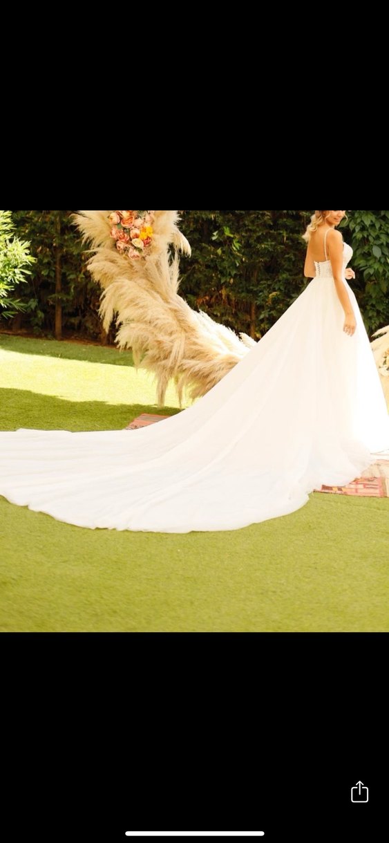 Straplez Denizkızı Gelinlik balık model - Görsel 3