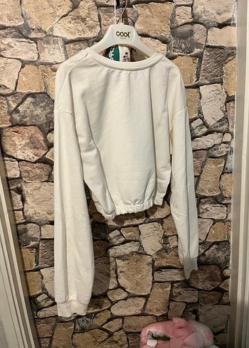 Bayan S beden Kadın Sweatshirt - Görsel 3