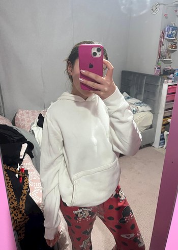 Kadın S beden kapşonlu Sweatshirt - Görsel 2