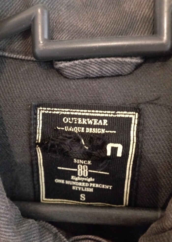 Koton S beden erkek kot ceket  - Görsel 5