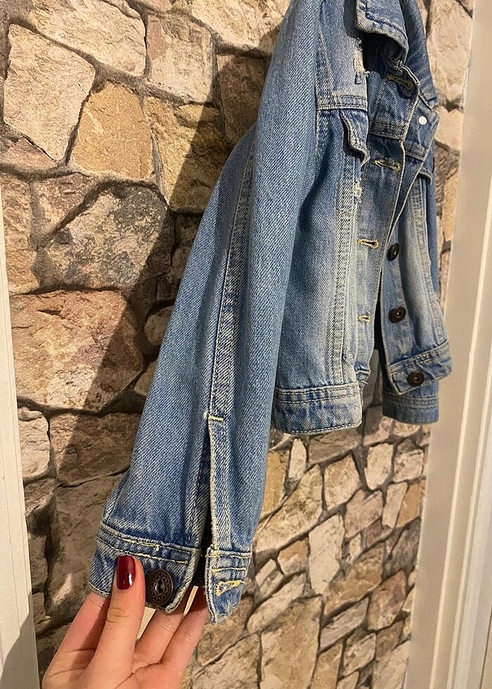 Lc Waikiki 5/6 yaş kot ceket - Görsel 3