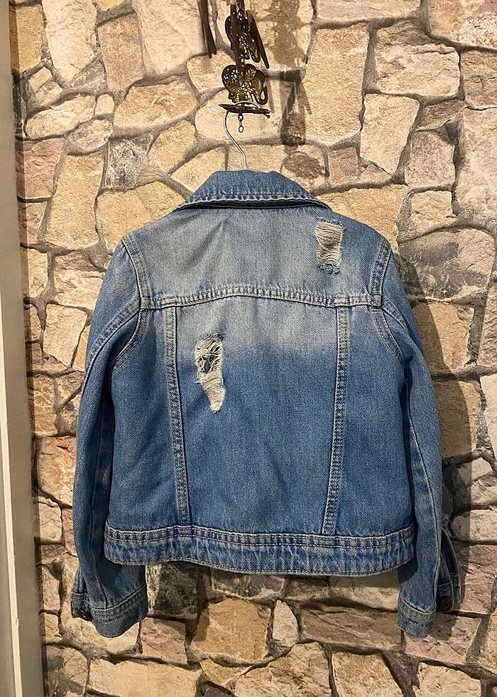 Lc Waikiki 5/6 yaş kot ceket - Görsel 4