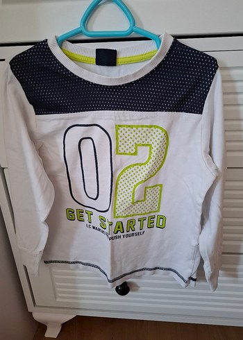 Baskılı Beyaz Parlak Çocuk sweet - Görsel 4