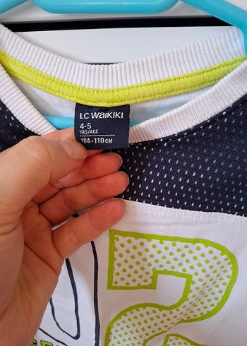 Baskılı Beyaz Parlak Çocuk sweet - Görsel 2