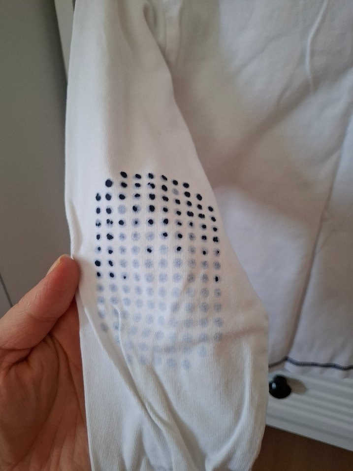 Baskılı Beyaz Parlak Çocuk sweet - Görsel 3