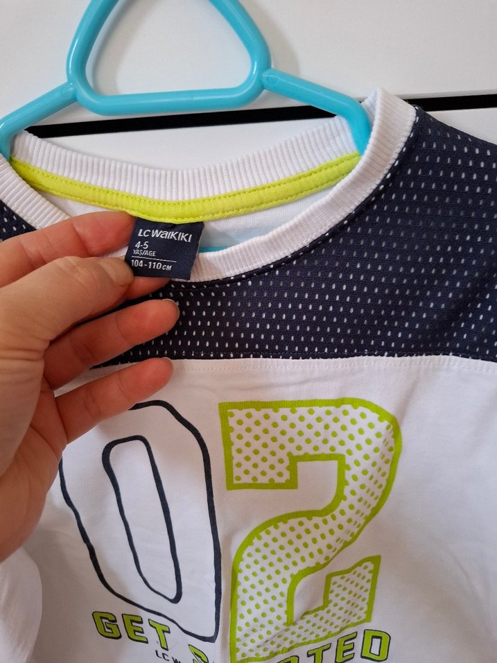 Baskılı Beyaz Parlak Çocuk sweet - Görsel 5