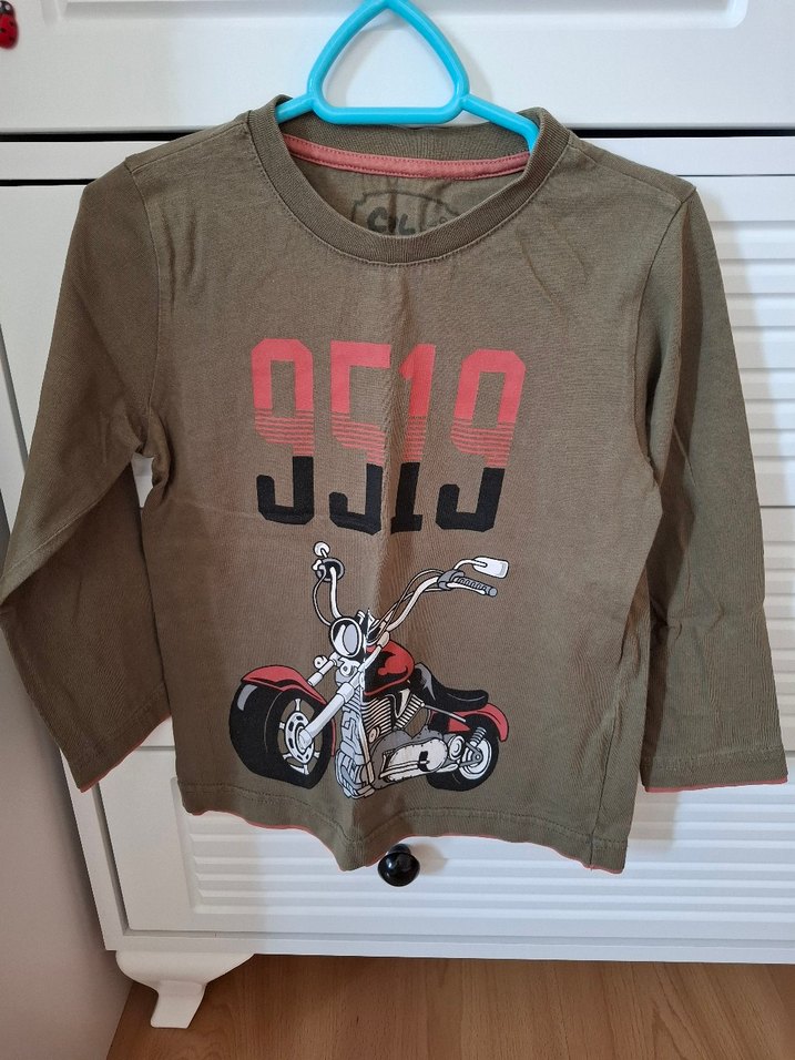 Erkek Çocuk Uzun Kollu Baskılı Sweatshirt - Görsel 3