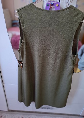 Püsküllü Nakışlı Bohem Uzun Yelek - Görsel 5