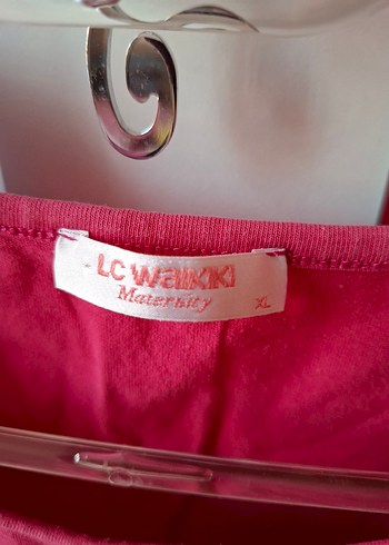 Pembe Pamuk Hamile Tişörtü - Görsel 5