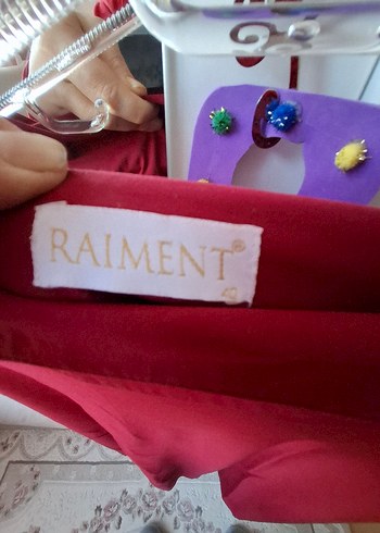 Bordo Uzun Salaş Kadın Etek - Görsel 8