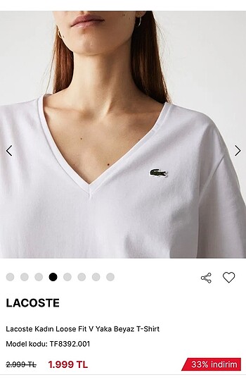 Lacoste orijinal v yaka tshirt