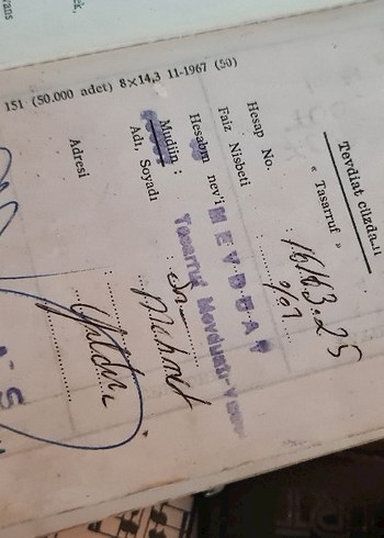 Eski Banka Hesap Defterleri - Görsel 4