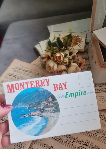 Kaliforniya Katlanır Kartpostal 60lar - Görsel 4
