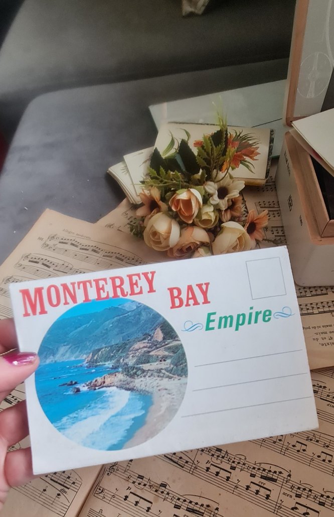 Kaliforniya Katlanır Kartpostal 60lar - Görsel 4