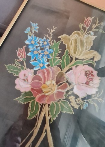 1940lar1950ler cam altı çiçek - Görsel 4