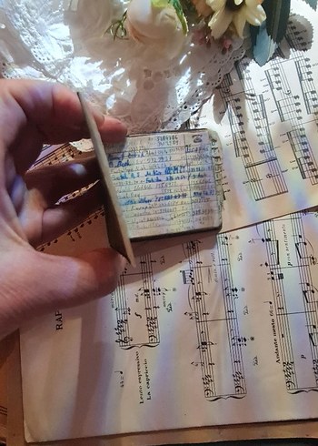 vintage adres defteri - Görsel 2