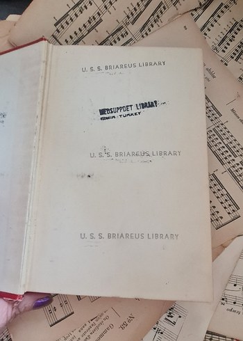 THE FIRESIDE BOOK OF CHRISTMAS STORIES vintage ciltli - Görsel 2