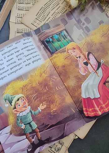 Dünya Klasikleri Rampelstiltskin Çocuk Kitabı - Görsel 3