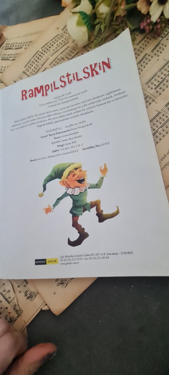 Dünya Klasikleri Rampelstiltskin Çocuk Kitabı - Görsel 2
